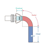 Shiley Tracheosoft XLTCP mit Cuff / proximal verlängert - ab Größe 5