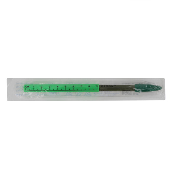 Devon chirurgischer Markierungsstift, Dual Tip mit Linealkappe, 100 Stück - nicht flexibel