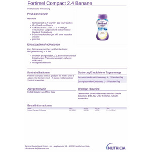 Fortimel Compact 2,4 kcal/ml, 32x125ml - Verschiedene Sorten
