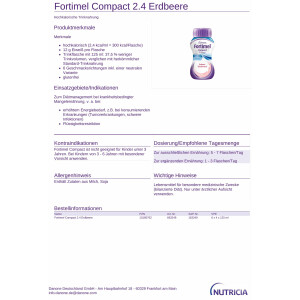 Fortimel Compact 2,4 kcal/ml, 32x125ml - Verschiedene Sorten