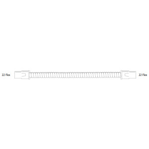 Covidien spiralverstärkte PVC-Schläuche 120cm - 10 Stück