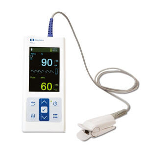 Nellcor SPO² Pulsoximeter PM10N mit DS100A-Fingersensor