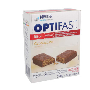 OPTIFAST Riegel 6x65g - Cappuccino