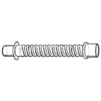 DAR PVC-Tubusverlängerung 15cm, 22F (15F), gerader Konnektor - 25 Stück