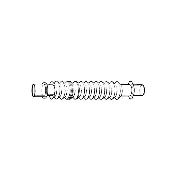 DAR PP-Tubusverlängerung 7-16cm, 22F (15F), gerader Konnektor - 25 Stück