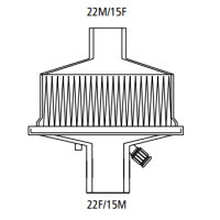 Sterivent FILTER, mit CO²-Port - 25 Stück