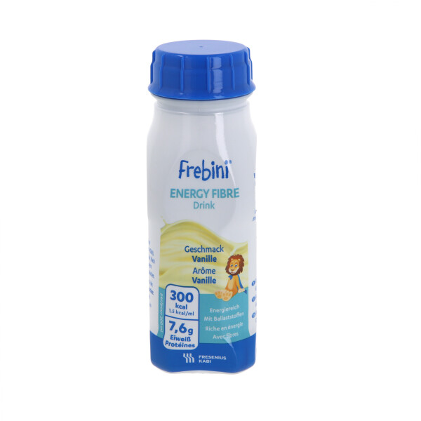Frebini Energy Fibre Drink 4x200ml - Vanille