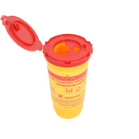 Multi-Safe twin plus 500 Kanülen-Abwurfbehälter 0,5 Liter