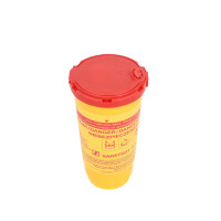 Multi-Safe twin plus 500 Kanülen-Abwurfbehälter 0,5 Liter