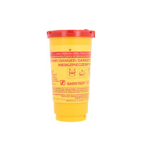 Multi-Safe twin plus 500 Kanülen-Abwurfbehälter 0,5 Liter