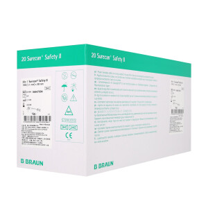 Surecan Safety II Sicherheitsportkanüle - 19G x 38mm