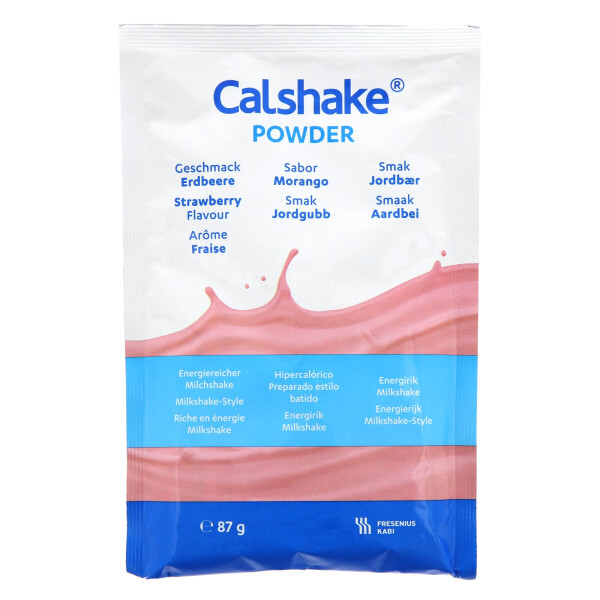 Calshake Pulver, 7x87g, 1,9Kcal/ml - Erdbeere