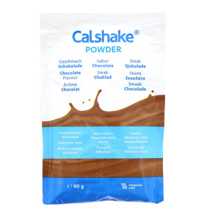 Calshake Pulver, 7x90g, 1,9Kcal/ml - Schokolade