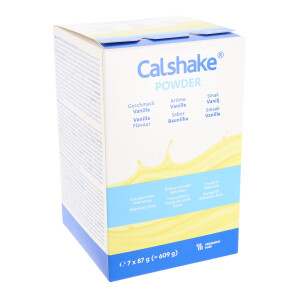 Calshake Pulver, 7x87g, 1,9Kcal/ml - Vanille