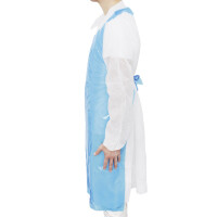 MaiMed Apron PE Einweg Schutzschürzen, blau oder weiß - Verschiedene Stärken