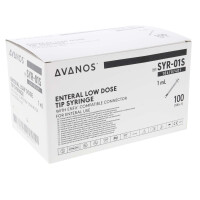 Avanos ENFit Enterale Spritze mit Low-Dose-Tip 1ml - 100 Stück
