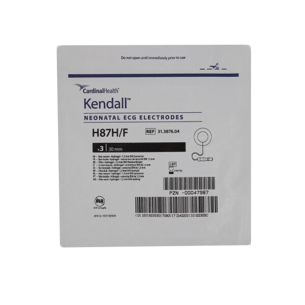 Kendall H87H/F Vliesstoffelektroden für Neugeborene REF 31.3876.04 - 120 Stück