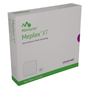 Mepilex XT Schaumverband, 5 Stück - 10x10cm
