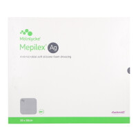 Mepilex Ag Schaumverband 2 Stück - 20x50cm