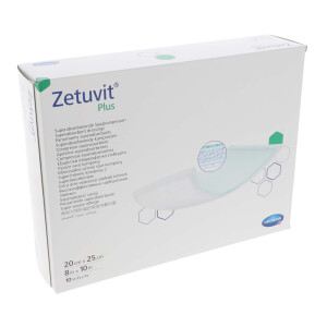 Zetuvit Plus sterile Saugkompressen 10 Stück - 20x25cm