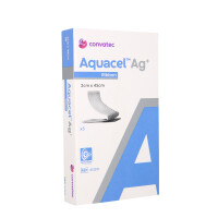 Aquacel Ag+ Tamponade, 5 Stück - 2x45cm