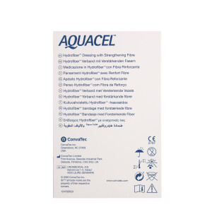 Aquacel Tamponade mit Verstärkungsfasern 5 Stück - 2x45cm