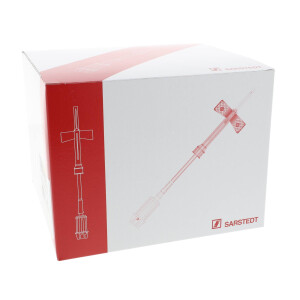 Safety-Multifly-Kanülen 120 Stück - 20G (Farbe: Gelb) 80mm