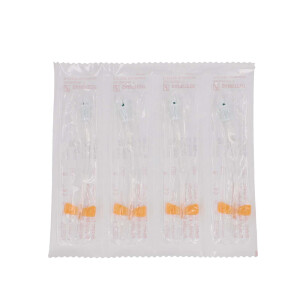 Safety-Multifly-Kanülen 120 Stück - 25G (Farbe: Orange)  80mm