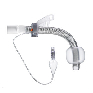 TRACOE vario XL Tracheostomiekanüle mit Cuff, extra lang, spiralverstärkt REF 451-09 - Größe 9