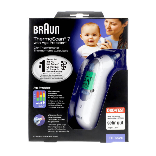 Braun Thermoscan 7 Irt 6520 Ohrthermometer