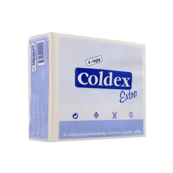 Coldex Wischtücher, 36x40cm, 4-lagig - 20x30 Stück