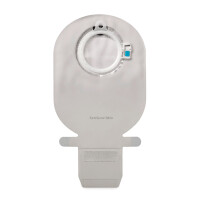 SenSura Mio Click Ausstreifbeutel, 380ml, lichtgrau, Kontrollfenster, 30 Stück - RR 50mm