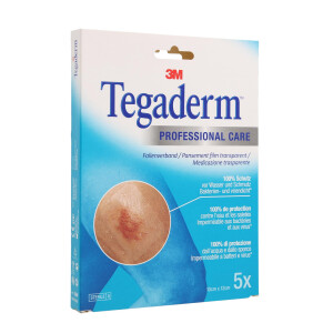 3M Tegaderm Film Transparentverband, 5 Stück - 10x12cm