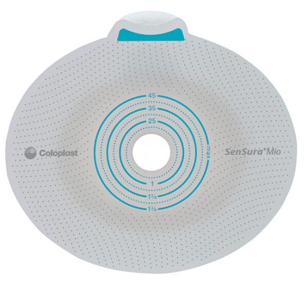 SenSura Mio Flex Basisplatte, plan, ohne Gürtelbefestigung, 10 Stück - verschiedene Größen