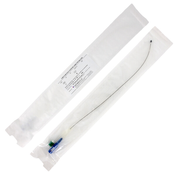 CARE FLOW Transurethraler 2-Wege integral Silikonkatheter 33-40 cm, 3-10ml Blockung, 1 Stück - ab CH 8