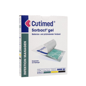 Cutimed Sorbact Gel hydrogelgetränkte Wundauflage,...