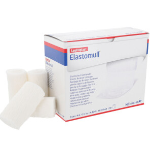 Elastomull elastische Fixierbinden, 20 Stück - 8cm x 4m