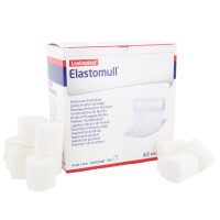 Elastomull elastische Fixierbinden, 50 Stück - 4cm x 4m