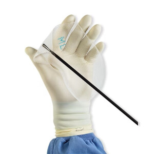 Dextile Rechtes anatomisches Netzimplantat, REF DXT1510AR - 15x10cm
