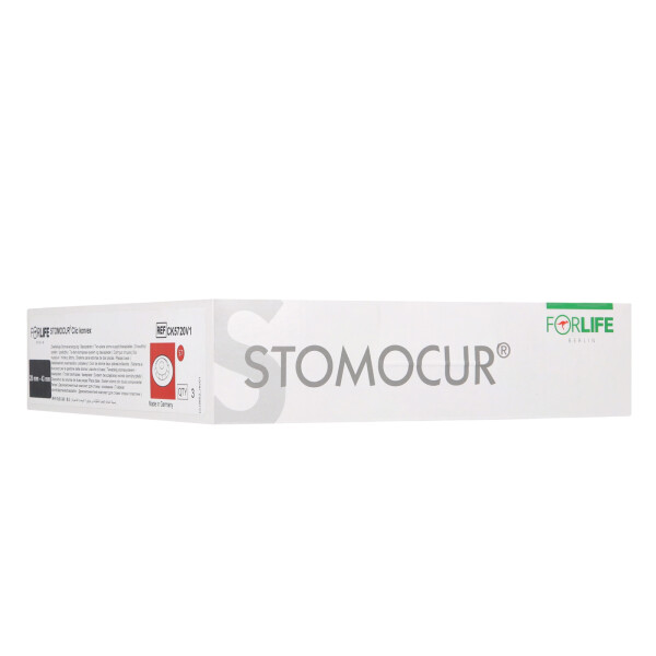 STOMOCUR Clic Basisplatte, konturiert konvex, 3 Stück - RR 57mm, Ø 20mm, V1: 50mm