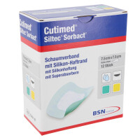 Cutimed Siltec Sorbact Schaumverband - verschiedene Maße