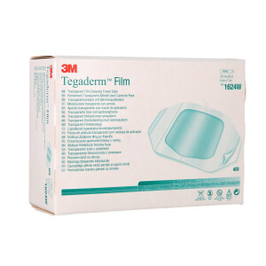 3M Tegaderm Film Transparentverband, 100 Stück - 6x7cm