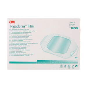 3M Tegaderm Film Transparentverband, 100 Stück - 6x7cm