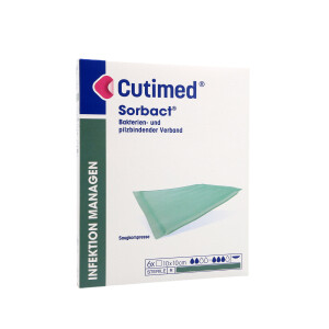 Cutimed Sorbact Saugkompressen, 6 Stück - 10x10cm