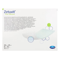 Zetuvit Plus Silicone 10 Stück - 20x25cm