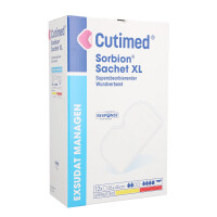 Cutimed Sorbion Sachet XL Wundauflage, 12 Stück - 25x45cm