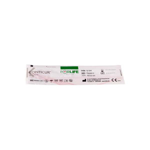 KONTICUR URCATH Einmalkatheter für Frauen, 12cm, 25 Stück, REF K302012 - CH 12