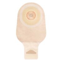 STOMOCUR Ileostomiebeutel Protect medium konvex, mit Gürtelbefestigung, hautfarben, 10 Stück, M1 - Ø 30mm
