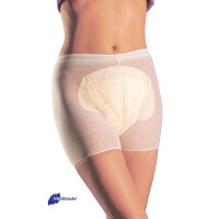 Panty Fixierhöschen, 100 Stück - Größe M, für 70-100cm Hüftumfang, Farbcode blau