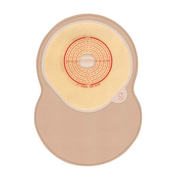 STOMOCUR Kolostomiebeutel Select small, plan, ohne Gürtelbefestigung, 30 Stück - Ø 40mm